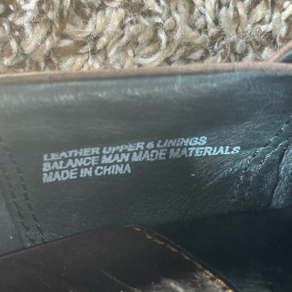 Born Kinney Sz 8 Distressed Brown Leather Booties Slip On Clogs Western Boho - Picture 7 of 10